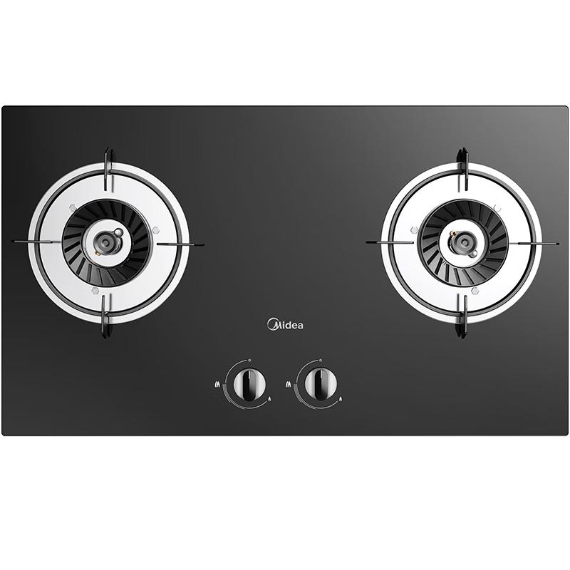 Midea JZT-QTW15 Dual Burner Natural Gas Hob CN plug (adapter included)
