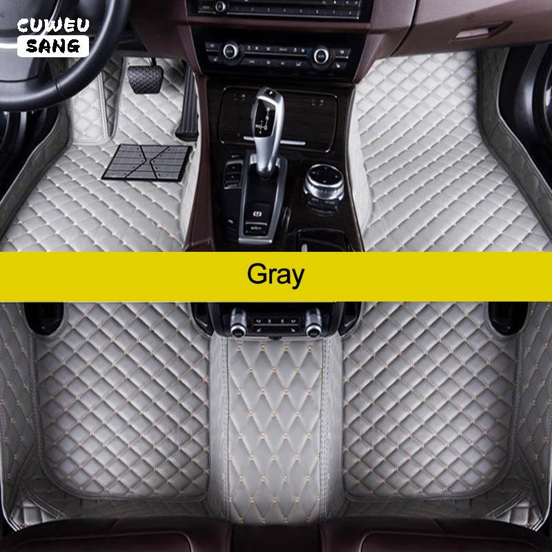 CUWEUSANG Custom Car Floor Mats For Mercedes Benz S-CLASS W221 W222 W223 Z223 V223 2005-2023 Auto Carpets Foot Coche Accessorie UO4