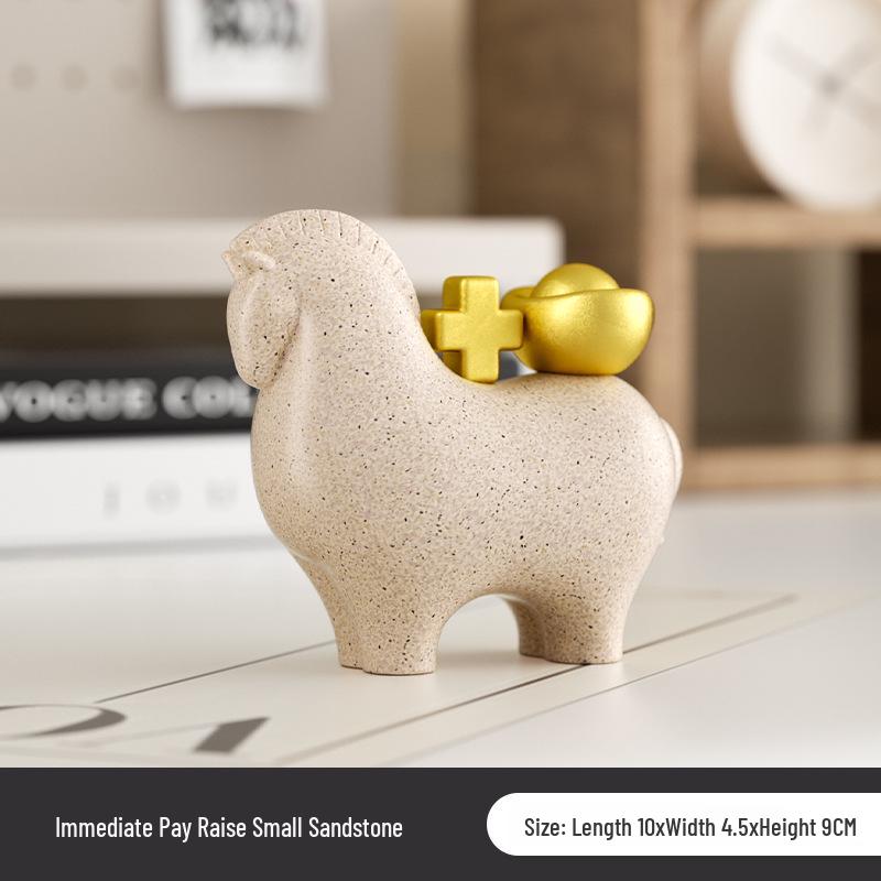 Instant Prosperity Desktop Ornament: Stability & Serenity Series