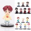 Adorable 7piece Bts Tinytan Set Of Mini Figures Featuring Dynamite Bangtan Boys For Gift And Display