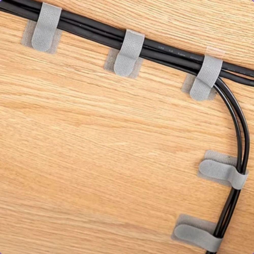 Self Adhesive Cable Ties Adjustable Rope Holder Durable Straps Manager