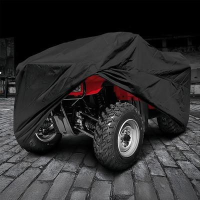 ATV Waterproof Windproof 4 Wheel Quad Bike Storage Cover 210D Oxford Cloth Dustproof Sunproof Protective Cover