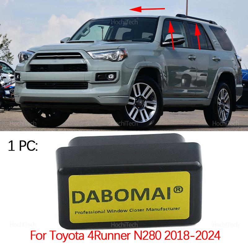 

For Toyota Corolla Highlander RAV4 CHR Prado 4Runner Camry Car Window Closer Device Opening Closing Module System Acessories