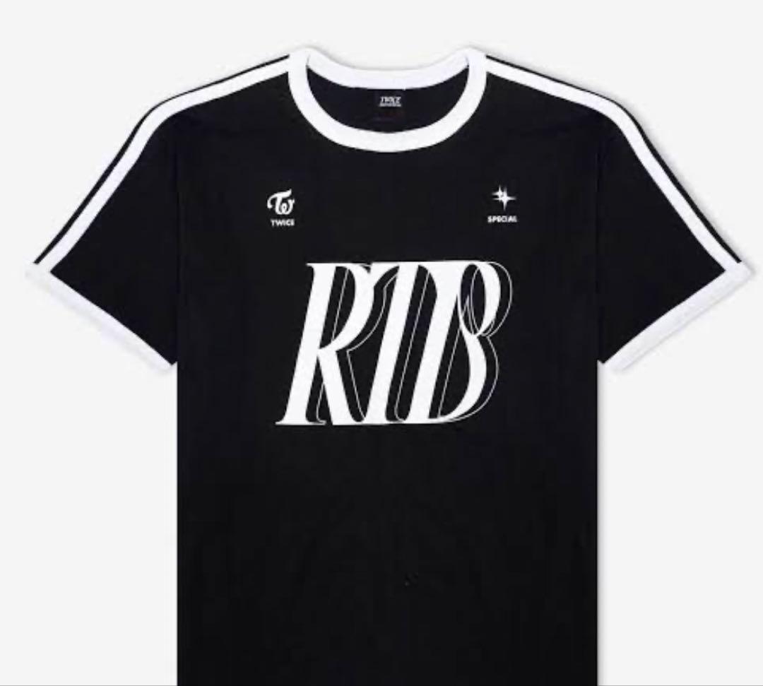 

[USED] TWICE READY TO BE T-shirt, size L, black