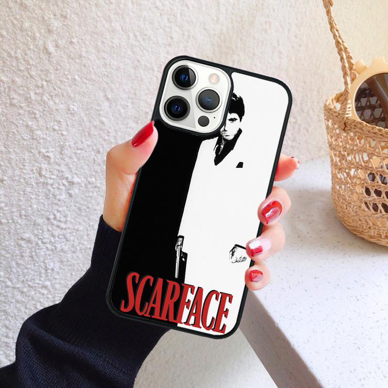 Tony Montana Scarface Al Pacino Phone Case for iPhone 17 Air 16 Coque 15 14 12 13 PLUS 11 PRO MAX Cover Fundas Shell
