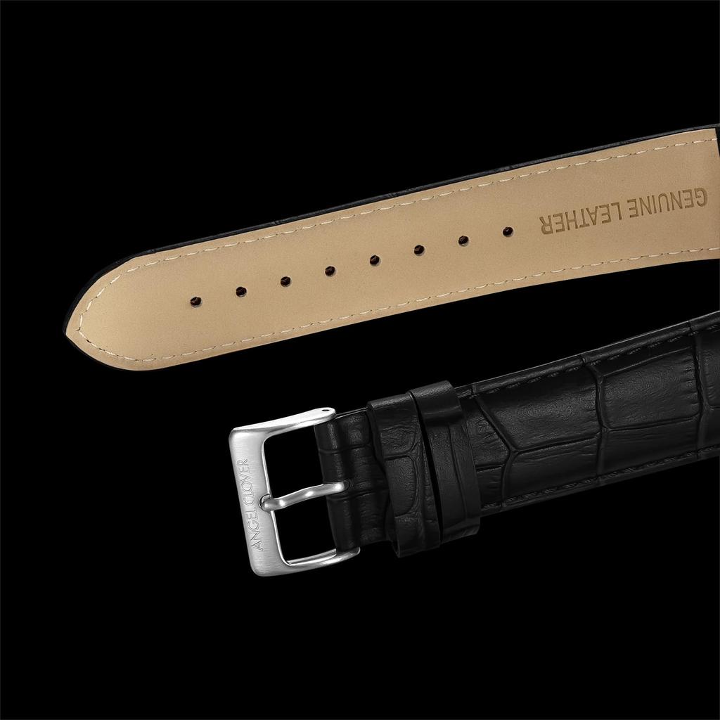 Orologio Casual Mondo Solar Nero [Angel Clover] NMOS44SBWH-BK Uomo