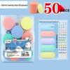 Pack of 50 Plastic Circular Math Manipulatives for Primary and Kindergarten Counting