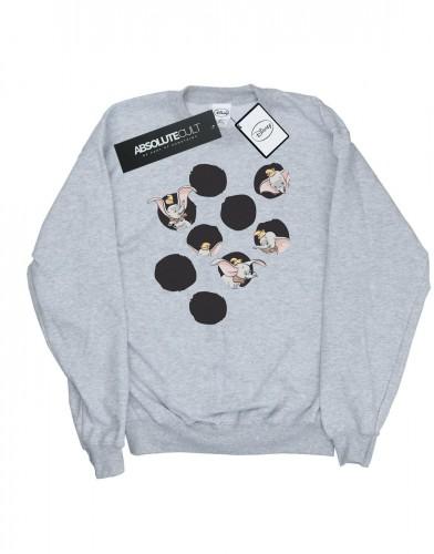 Disney Women's White / Dumbo Peekaboo Sweatshirt Xl