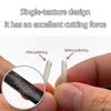 Mirror Polished Crafting File Tempered Glass Construction Ergonomic Design For Model Enthusiasts DIY Projects