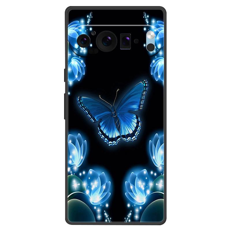 For Google Pixel 9 Pro XL Case Silicone Luxury Space Soft Bumper for Pixel 9 9Pro 9ProXL 5G Phone Cover TPU Funda Fashion Bag