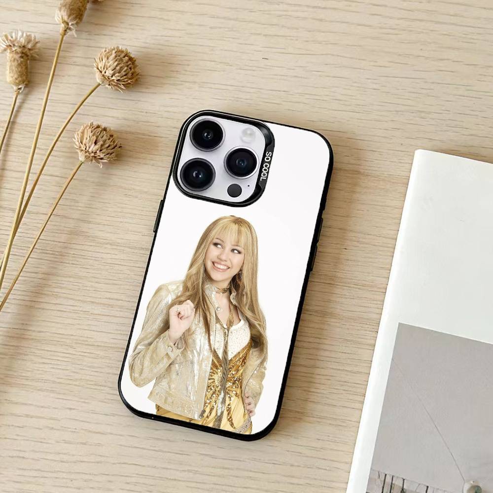 Hannah M-Montana     Phone Case Color Silver Shell For IPhone 17 16 15 14 13 12 11 Pro Max Plus