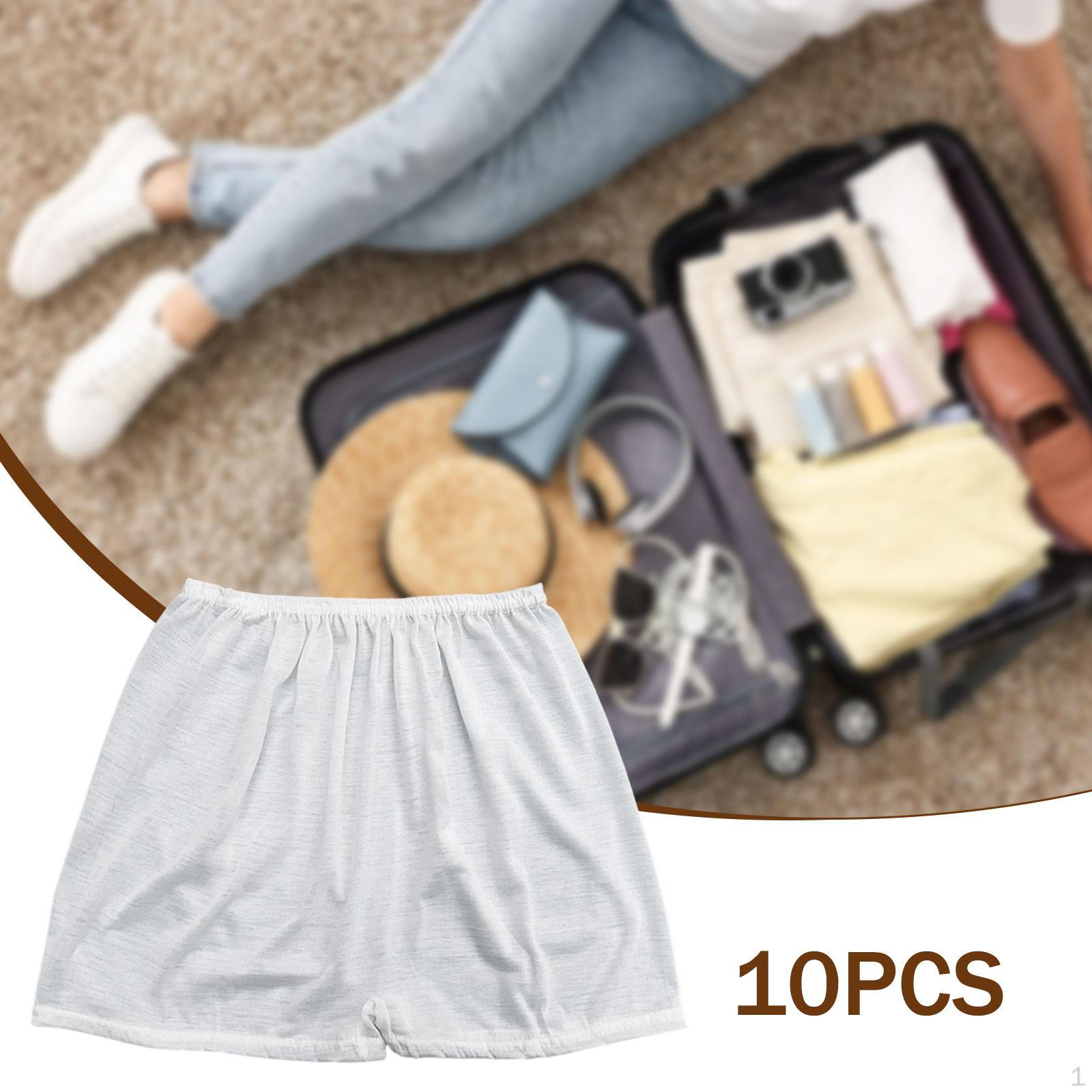 

10 шт. Портативные трусы Мягкие Дышащие Дорожные трусики для СПА Путешествий Фитнеса