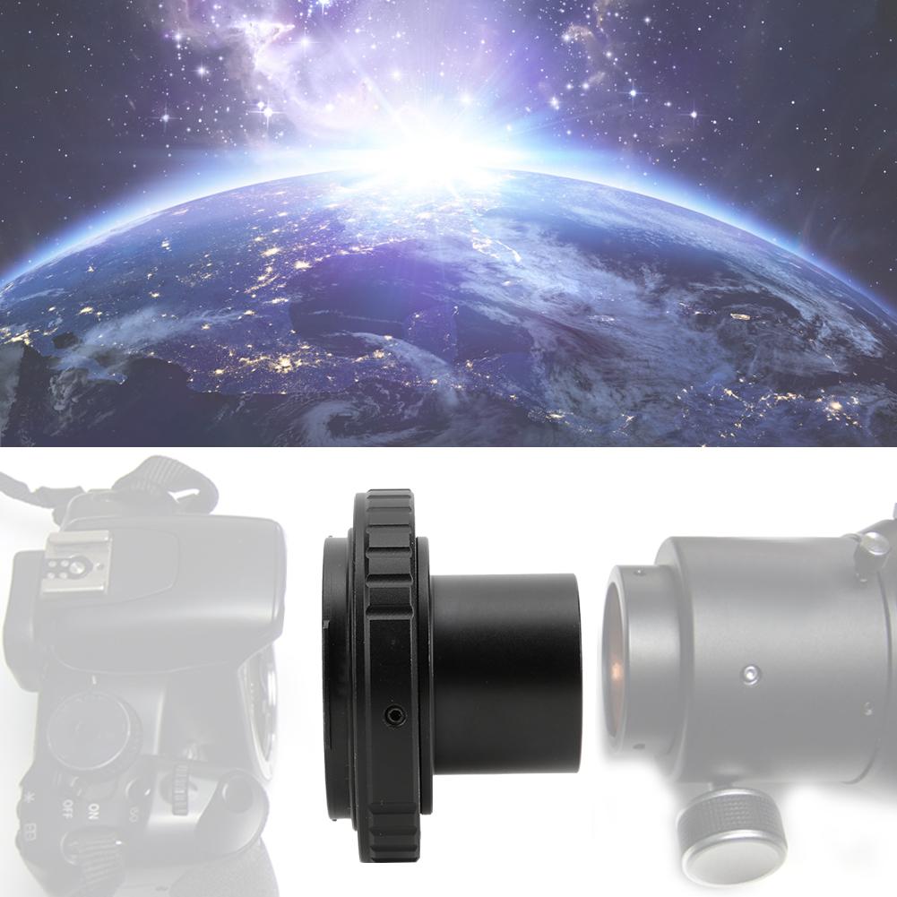 1.25 Inch T Mount Ring M42*0.75 Astronomical Telescope Adapter for Nikon Canon Sony Minolta Pentax Olympus SLR Camera(PK )