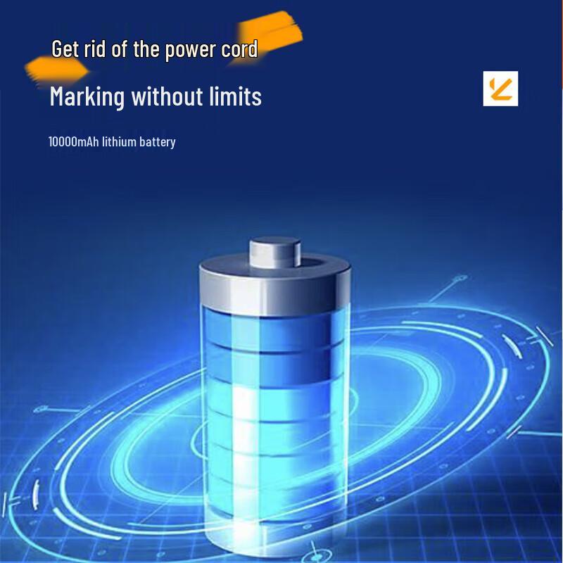 Dongke Handheld Fiber Laser Marking and Engraving Machine CN plug (adapter included)