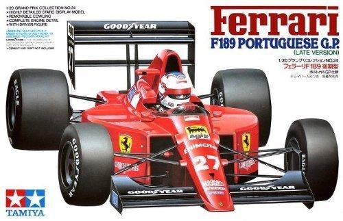 

Tamiya 1/20 Ferrari F189 Поздняя модель Спецификация для Гран-при Португалии