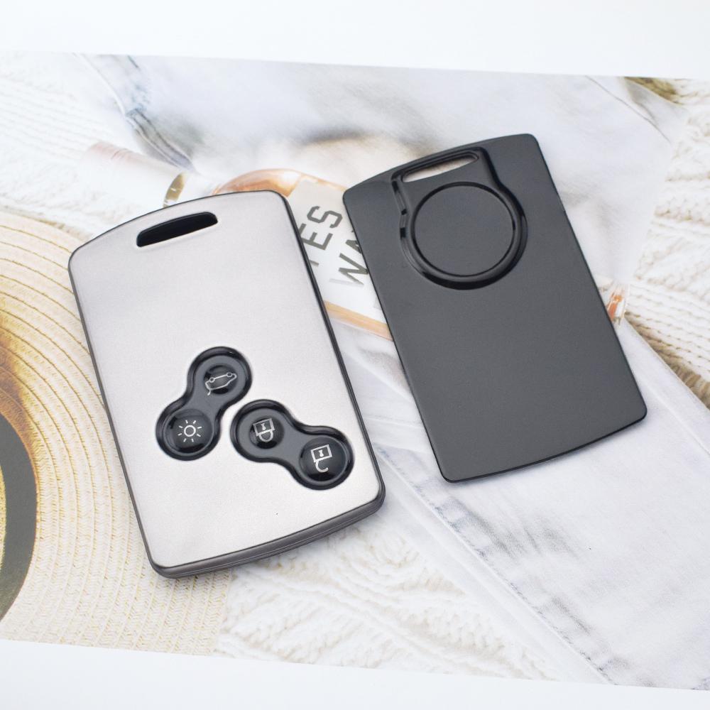 For Renault Megane 2 3 Clio Scenic Duster Kaptur Captur Logan Laguna Zoe Koleos Danilo Nema Fluence TPU Car Key Case Cover Shell
