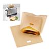 5 Pcs/set Reusable Toaster Bag Non Stick Heating Sandwich Pouch Sandwich Bags for Cookies Breads