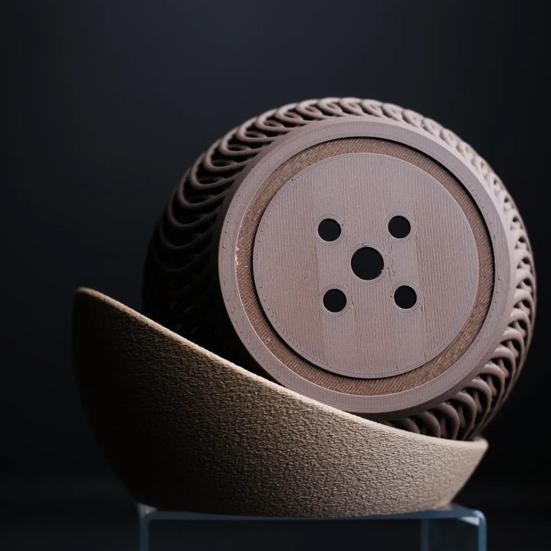 3D Printed Flower Pot Lightweight Plant Pot with Drainage Holes Orchid Planter with Saucer for Indoor Outdoor Plants Garden Home Decor