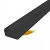 Self-adhesive door window seal P9X5.5mm BLACK