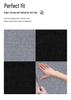 Large Non-Slip Soundproof Carpet for Living Room, Bedroom, and Office