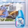 Streak-Free Glass & Window Cleaner – Powerful Stain Remover for Doors & Bathrooms, Eliminates Limescale for a Crystal Clear Finish