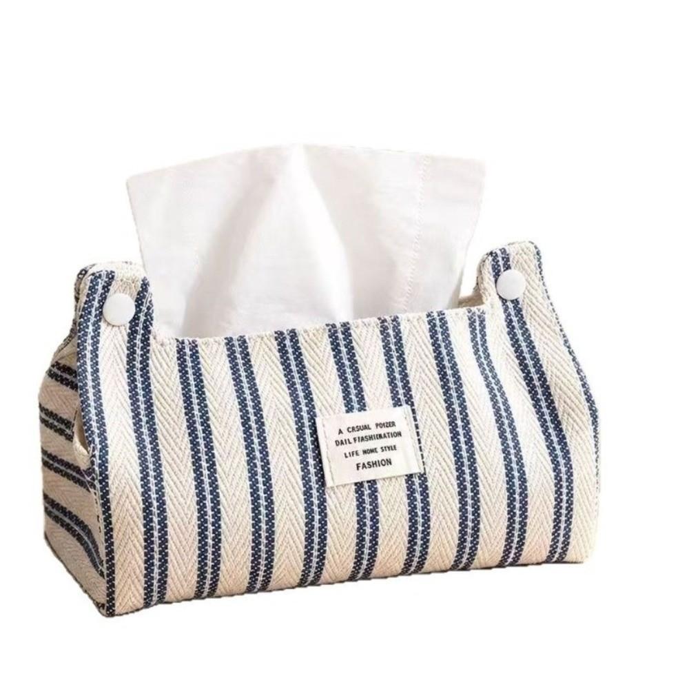 Fabric Tissue Storage Holder Dust Protection Facial Towel Bag Facial Tissue Bag Bedroom