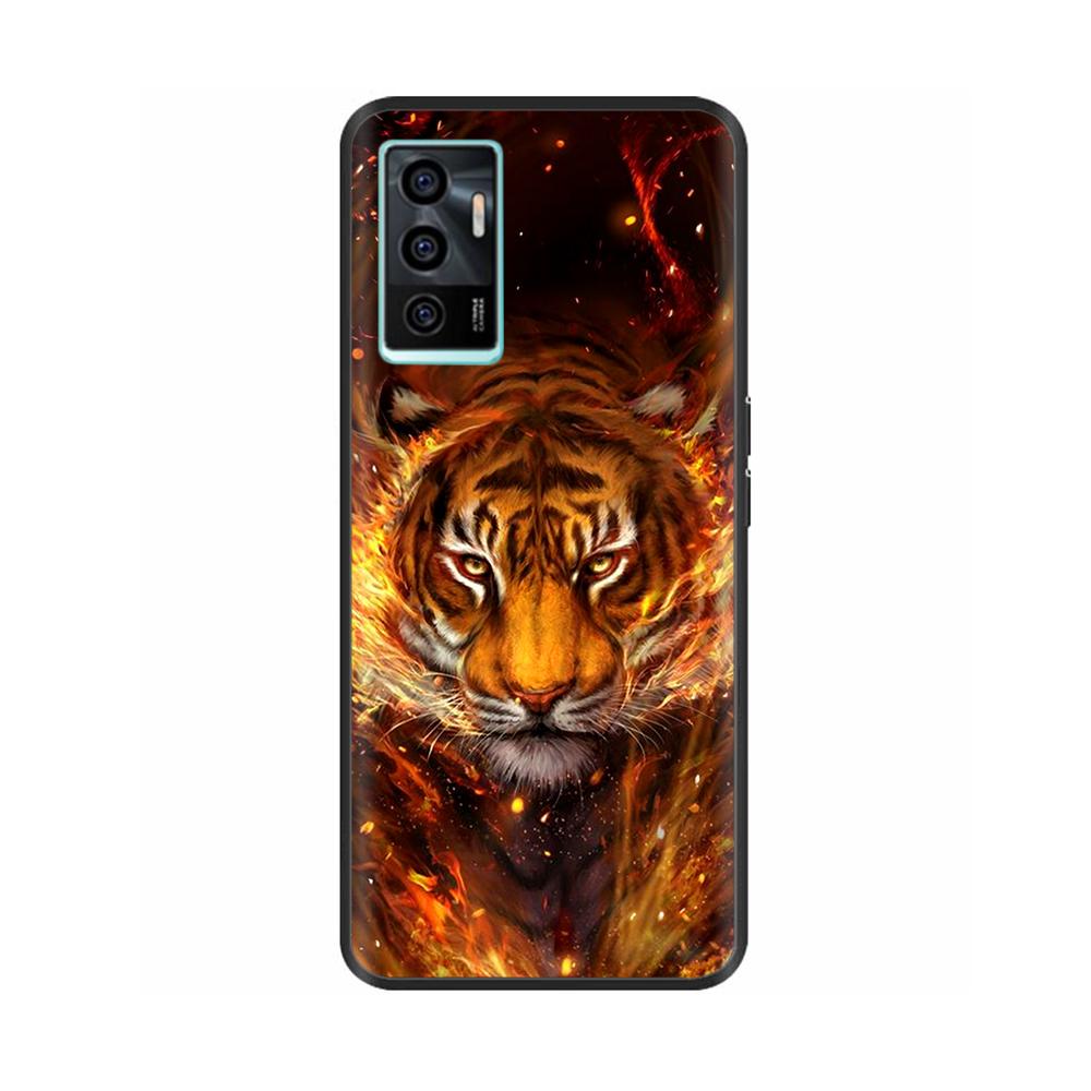 For vivo V23e Case Soft Silicone Cover Back Case for vivo V23e 5G Silicon Phone Case V2126 v 23e vivoV23e Bumper Coque Fundas