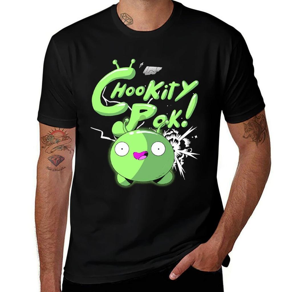 CHOOKITY POK T-Shirt anime tshirt cotton t shirt man t shirt man plain T-Shirt