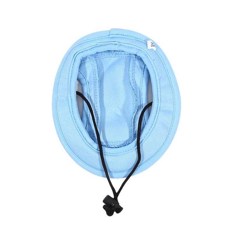 Haustierhut Atmungsaktiver Sonnenschutz Katzenhut Schleife Prinzessinnen-Stil Ohrloch Hundekappe Für Katzen Und Hunde