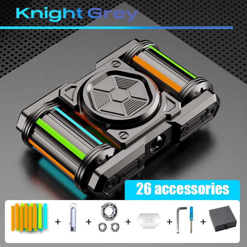 Luminous Tank Roller 101 Fidget Spinner EDC Metal Hand Spinner Adult Fidget Toys ADHD Tool Anxiety Stress Relief Toys Office Toy