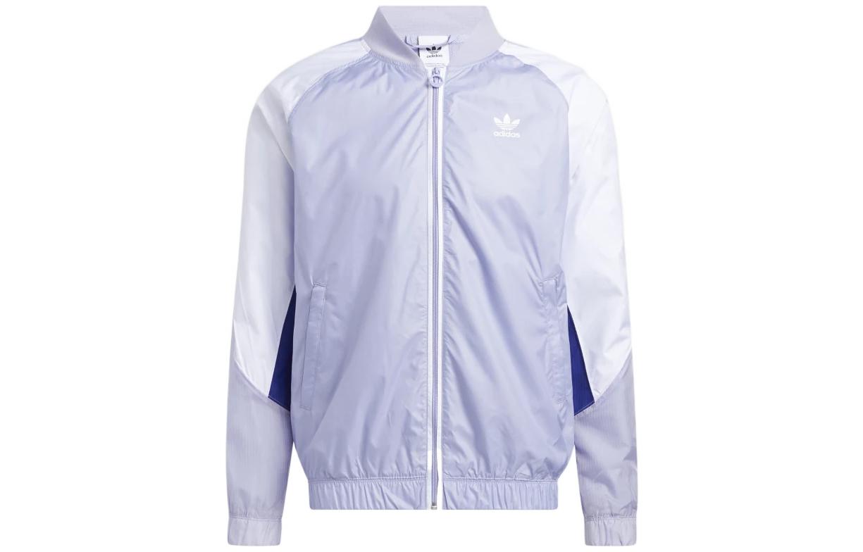 Adidas Originals Jackets Men s Pink Purple Lapel Moderate HC2097 L