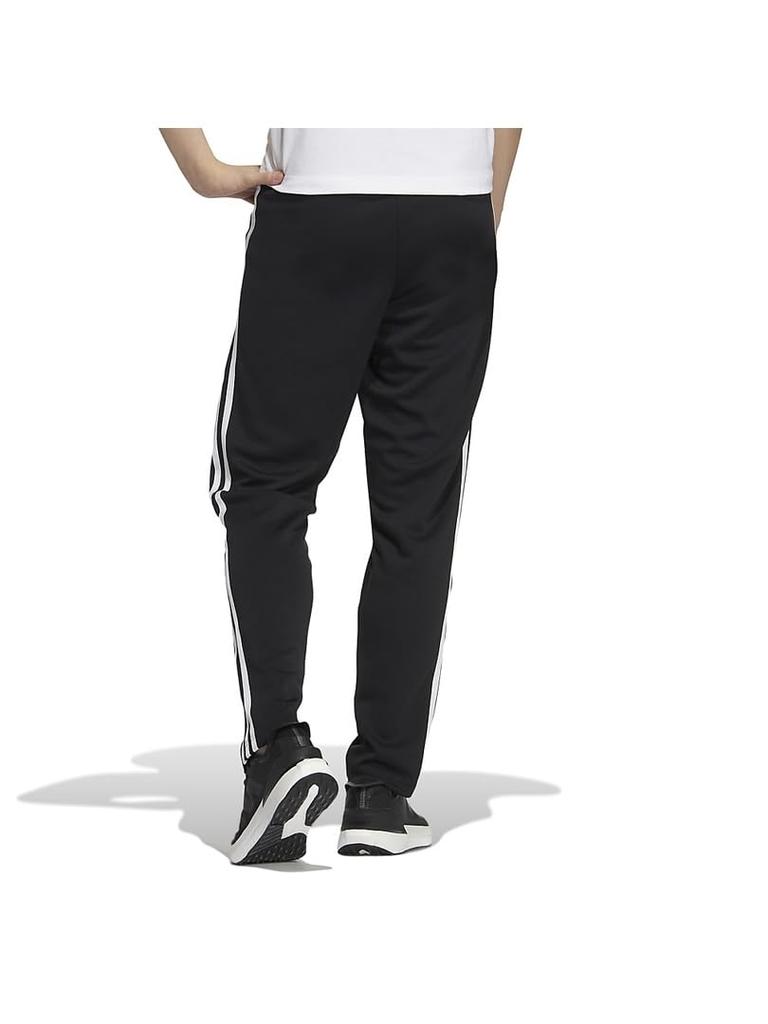 Adidas Double Knit Track Size L Men's 3-Stripes Pants, Black/White, (IA9419)