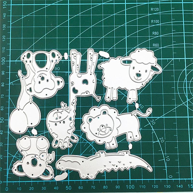 Creative Decorative Cutting Dies Metal Embossing Stencil Scrapbooking Template for Kid Adult Card Making DIY Craft A