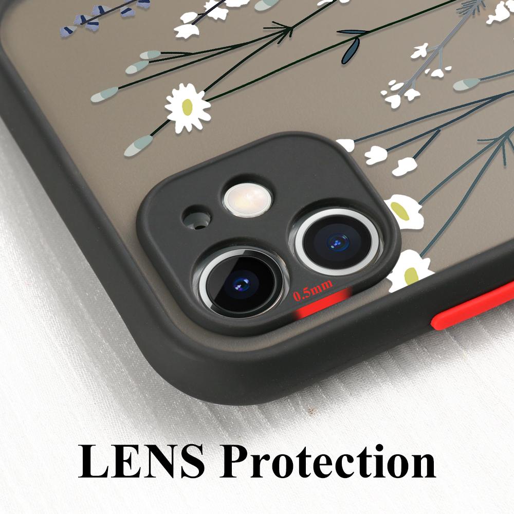 Ματ Θήκη Λουλούδι Για Samsung A05 Funda Galaxy A55 5G A54 A53 A52 A35 A34 A33 A14 A13 A12 A22 A23 A32 A51 A72 A73 M31 Σκληρή Θήκη