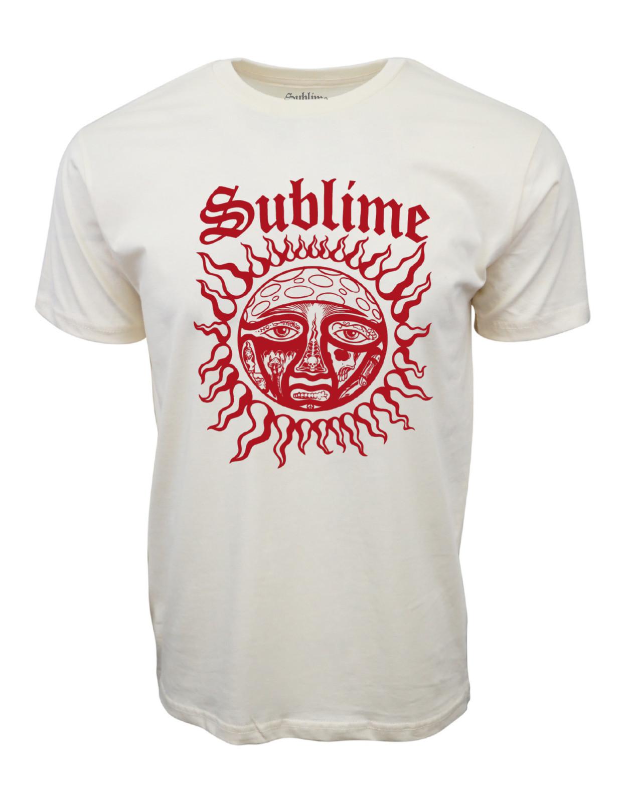 The-Sublime Logo Graphic T shirt Beige XL
