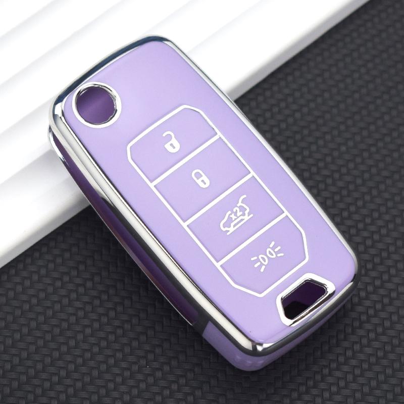 4 tasten Folding Remote Key Fit für Jeep Renegade Grand 2016 Für Dodge TPU Auto Schlüssel Fall Abdeckung Shell Tasche schutz