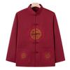 YUZHAOLIN Traditional Chinese Elderly Tang Suit Jacket