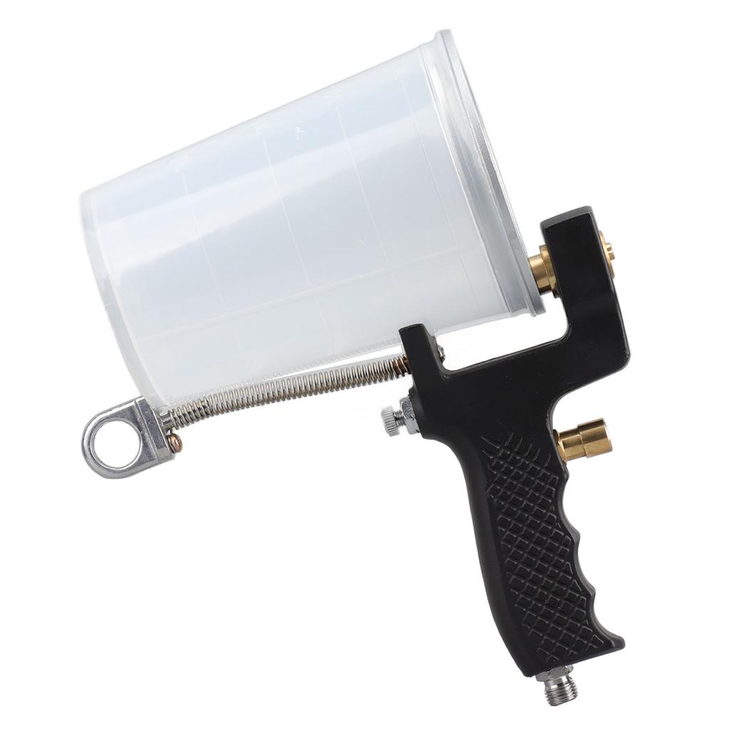 Gelcoat Spritzpistole Legierter Stahl Tragbar Harz Luftspritzbecherpistole mit FN5 532in Düse Groß