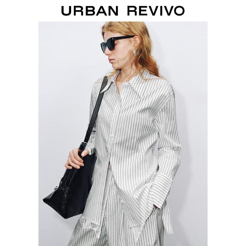 UR Women s Fall Striped Lace Long Sleeve Shirt XL