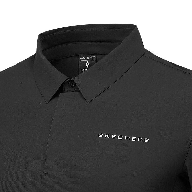 Skechers Go Dri Ss25 Skechweave Moisture Wicking Quick Dry UV Protection Breathable Cool Short Sleeve Polo Shirt Men Polo Shirts P225M013-0018