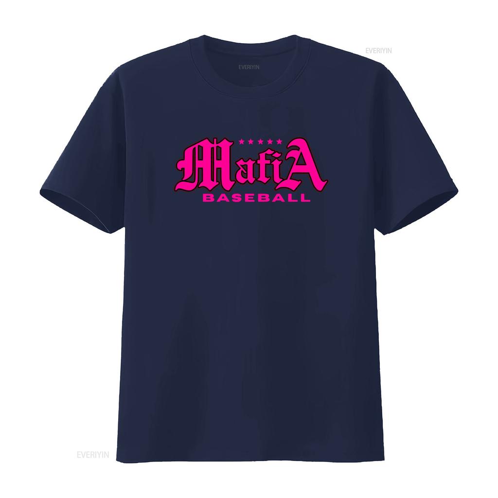 5 Star Mafia Baseball T Shirt Five Mom Dad Vintage Washed Comfortable Versatile Graphic Casual Stretched Breathable