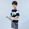 Gap Boys' Printed Logo Quick-Dry Cargo Shorts