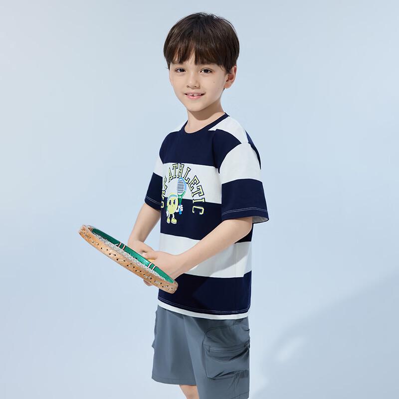 Gap Boys' Printed Logo Quick-Dry Cargo Shorts