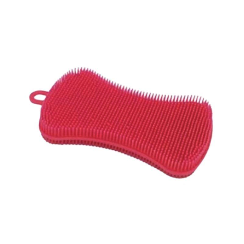 2Pcs/1Set Silicone Dishwashing Brush Multi-pie Multi-color Combination Set Washing Dishes Sponge Brush Kitchen Cleaning