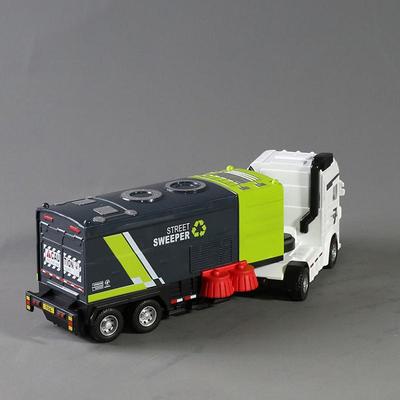 Caminhão de Lixo Brinquedo Tipo Prensa Modelo de Caminhão de Saneamento Brinquedo Educacional Infantil Veículo Para Meninos Presente Para Crianças