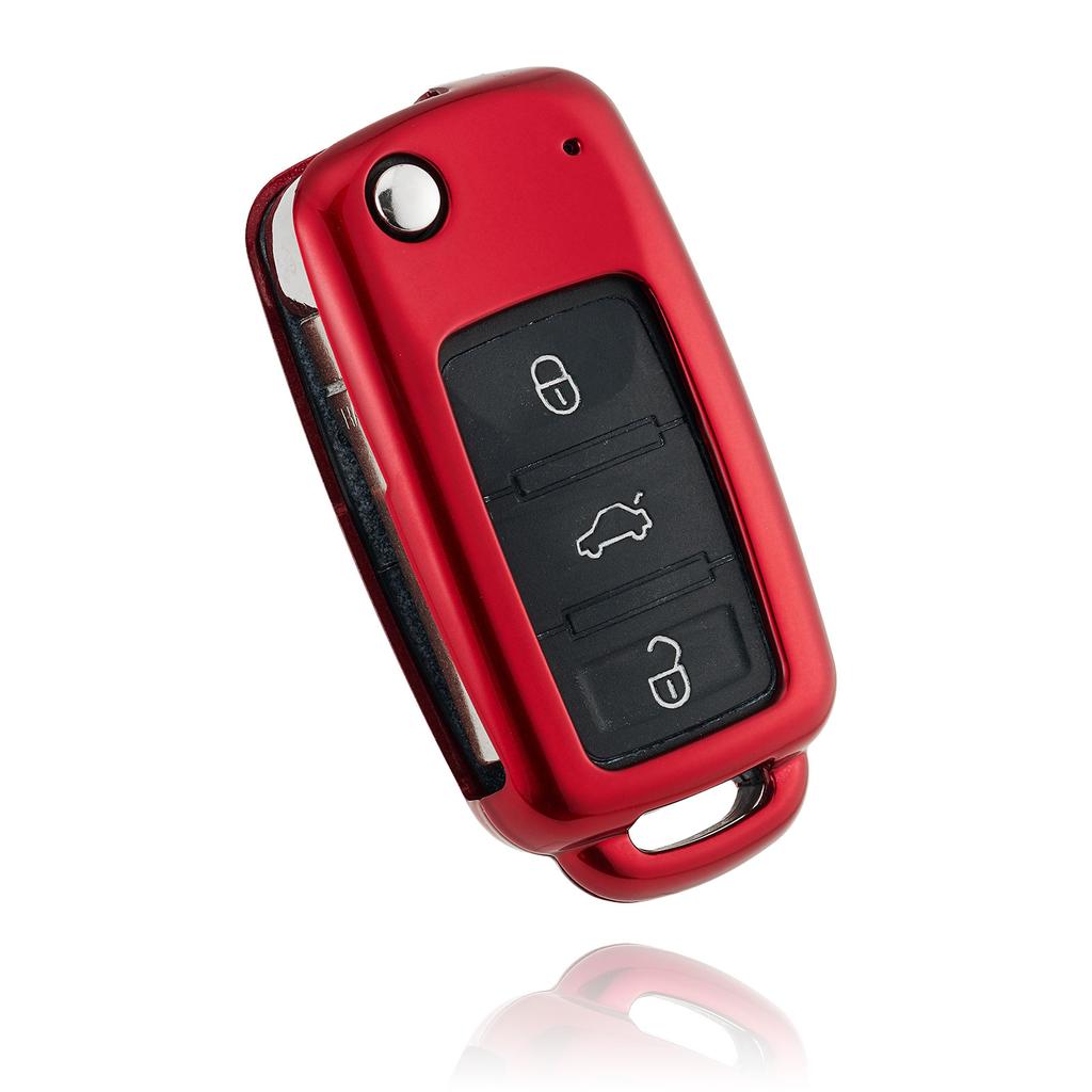 Carcasa ABS pentru chei auto pentru Volkswagen VW Polo Passat B5 Golf4 5 6 Jetta Tiguan Golf CrossFox Plus Eos Scirocco