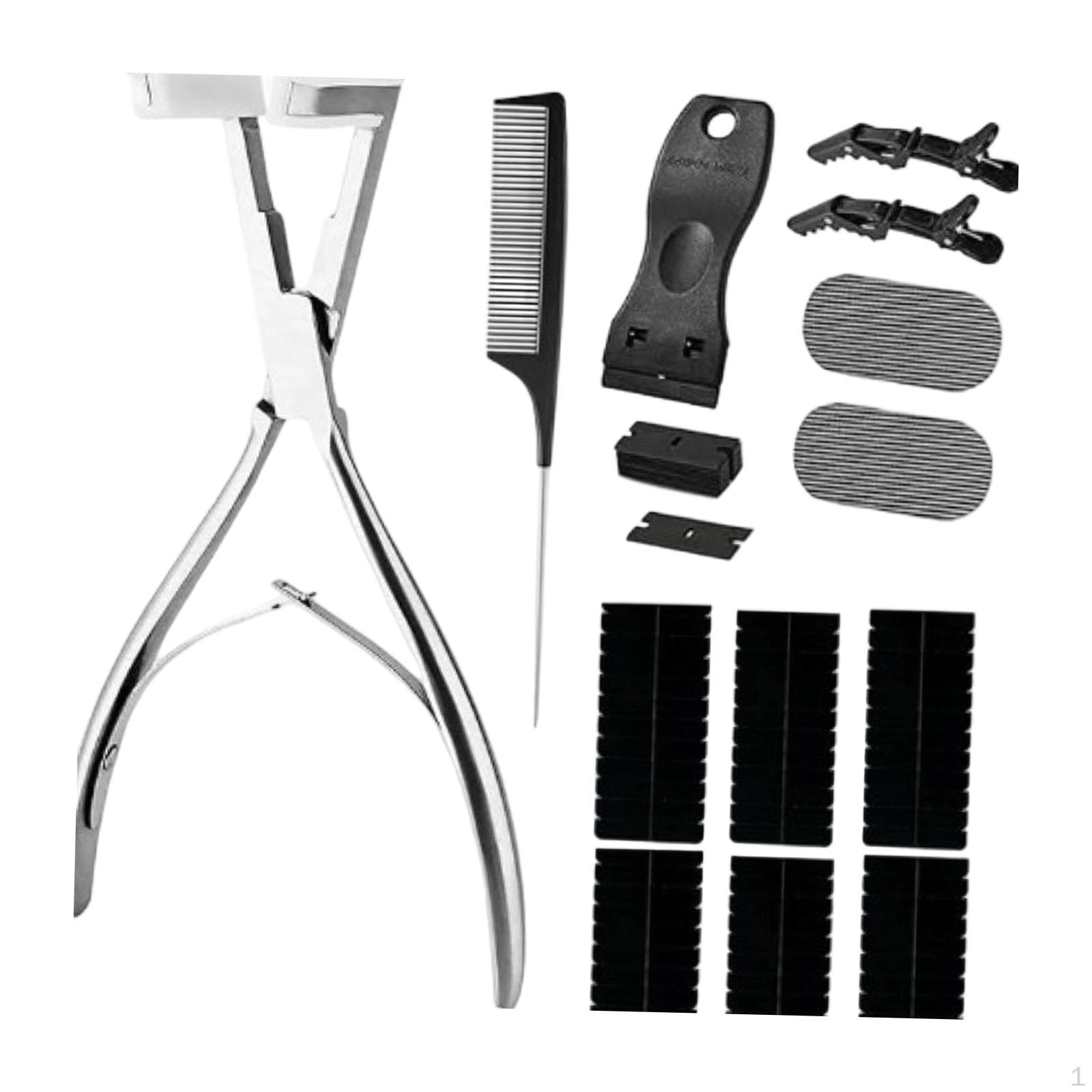 Tape in Hair Extension Tools Kit Wear Resistant Sealing Plier