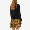 (WMNS) KENZO Multi-Color Embroidered Tiger Head Round Neck Raglan Sleeve Hoodie Black Women's F962SW8074XE-99