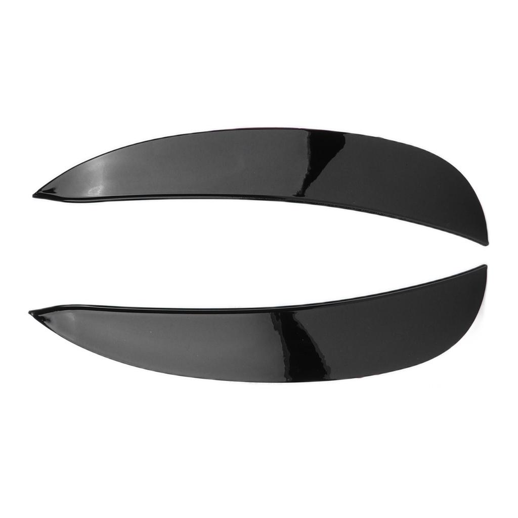 2 Pcs Front Bumper Canard Car Spoiler Wing Car Adaptations Replacenment for Mercedes Benz E Class W213 AMG Line