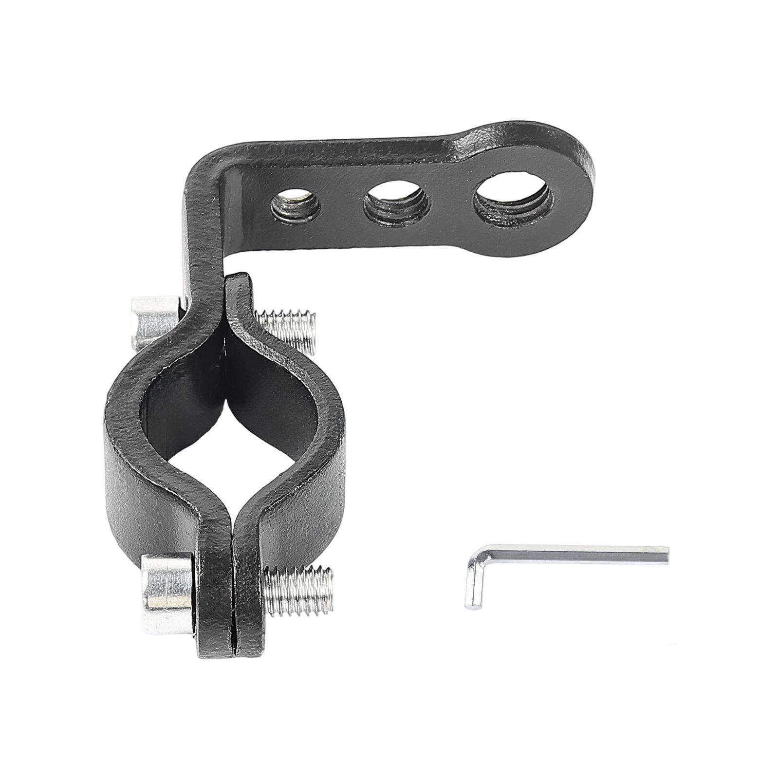 Adjustable Motorcycle Handlebar Mounting Clamp Heavy Duty Metal Material Weatherproof Design For Most Bike Types 1